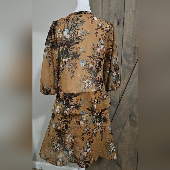 Anthropologie dRA Angeles Printed FlutterSleeve Shirtdress Multi.Size MP - Picture 13 of 16